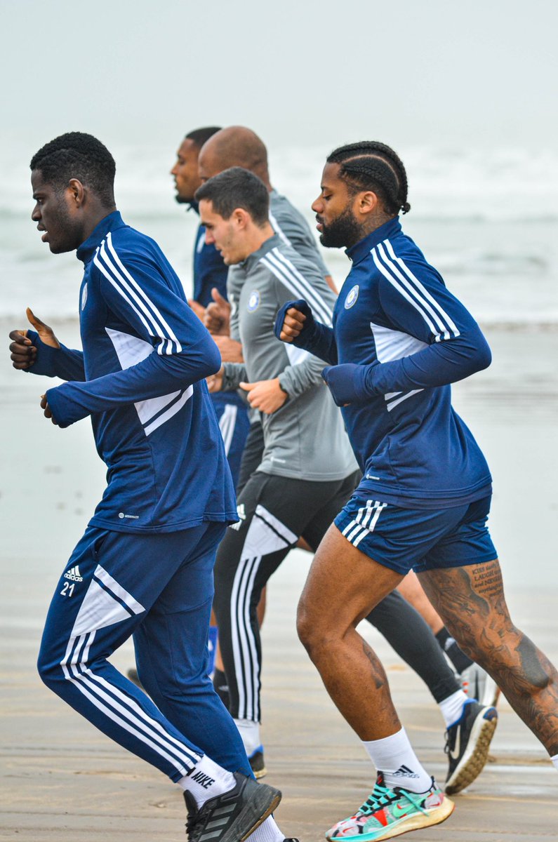 PrunierMondy's tweet photo. 🇲🇦 Journée 5 𝗦𝘁𝗮𝗴𝗲 𝗱𝗲 𝗽𝗿𝗲́𝗽𝗮𝗿𝗮𝘁𝗶𝗼𝗻 .Footing matinal à la plage d’El Jadida.
Dernière journée on fait un petit match entre nous  en fin d’après-midi. ✈️Retour en 🇫🇷 demain https://t.co/LRpjWBHGyf