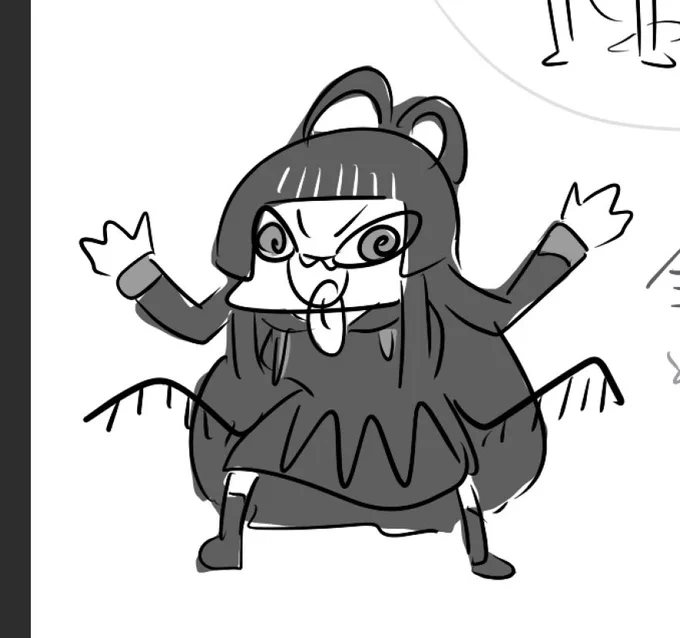 資料用に適当に描いたツルギかわいいな 