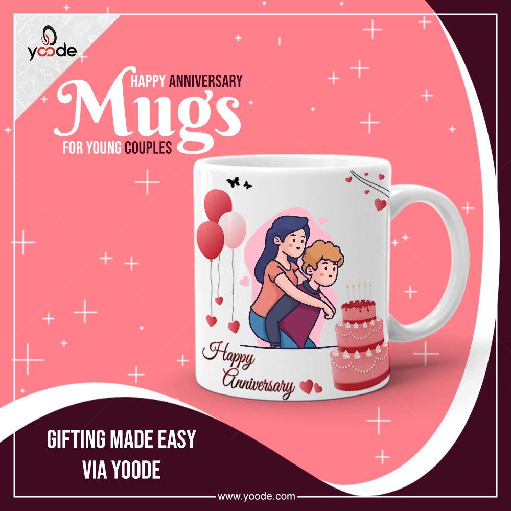 YoodePromotions's tweet image. Gift Yoode&apos;s personalized coffee mugs for loved ones on their wedding anniversary.

For orders WhatsApp @ +91 7550027712 

Design Now 🔜 bit.ly/3EIa4Xn

#anniversarygift #muggift #mugs #coffeemugs #custommug #mugprinting #customizedmugs #personalizedmug #custommugs