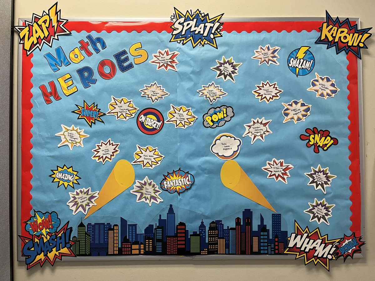 It’s a bird… it’s a plane… it’s <a href="/RosedaleBCPS/">The Rosedale Center</a> Math Heroes from December