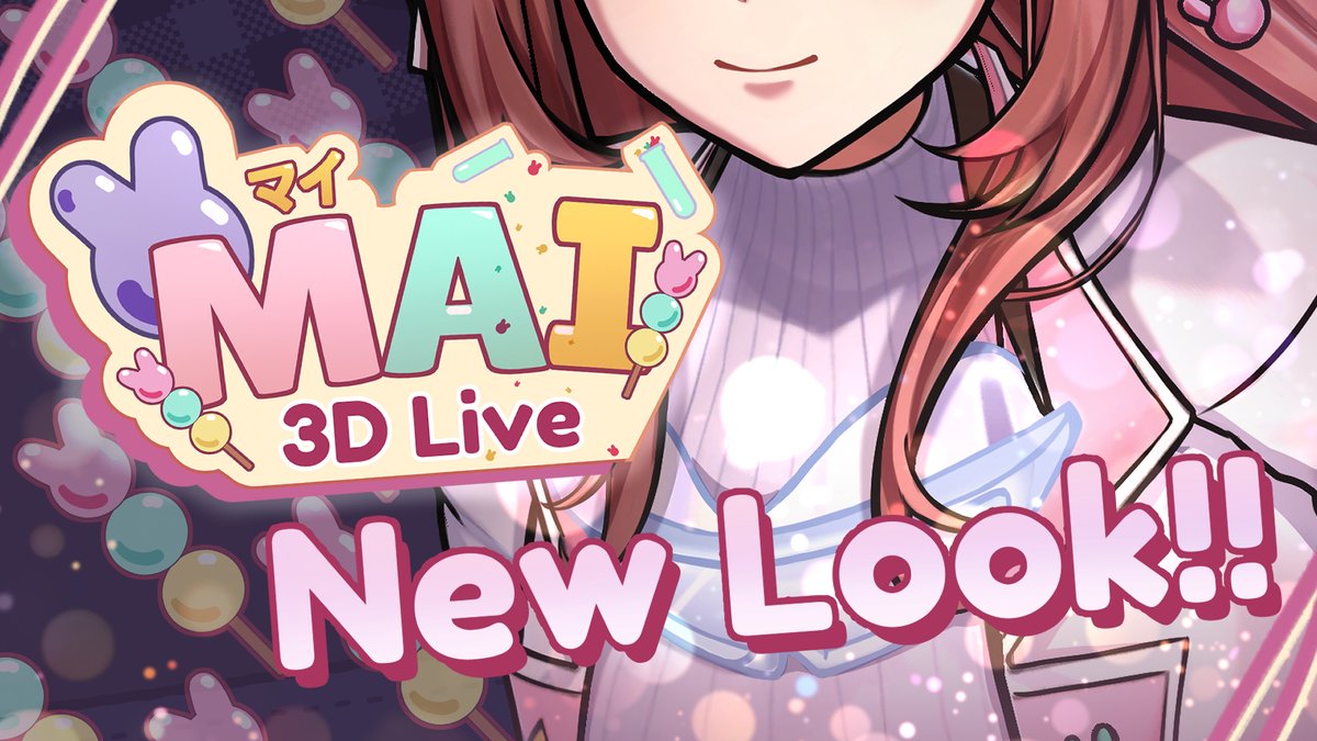 MaiAKAVirtual's tweet photo. 【3D LIVE】New Year, New Mai! 🍡🐰
Mai abis pergi ke salon nih! karena mau tampil fresh di tahun kelinci 💖
⏰ 12 Januari 2023 (Kamis)
🔗https://t.co/lGX5CdAaGJ
🔔Jangan lupa untuk set reminder kalian yaa! ✨
#MaiLIVEStream #3DLIVE #3Dお披露目会 https://t.co/wzRaN44gVF