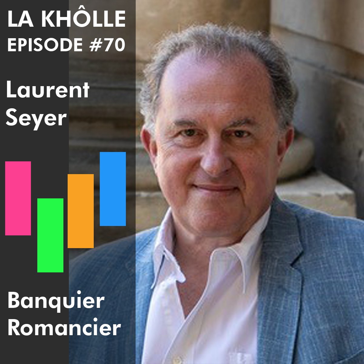 Un jour Laurent Seyer a décidé qu'il était temps.

Temps de devenir romancier après une extraordinaire carrière dans la banque et la finance.

Alors voici l'histoire de Laurent, le Banquier Romancier.

Disponible sur toutes les plateformes

#Podcast

smartlink.ausha.co/la-kholle/70-l…