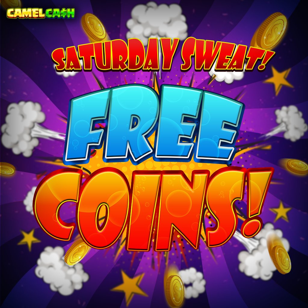 Just a little Saturday sweat for you, my friend. Loved the comic style? 

DAILY REWARDS - camelcashgame.com/offers/1538039…

Saturday sweat is comfy, but free coins never get old 💨

#SaturdaySweat #Freecoins #Freebies #Casino