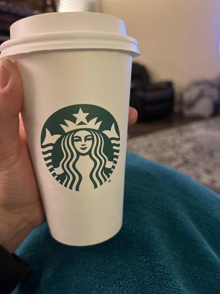 Starbucks delivered to me this morning! It’s going to be a good day! Thanks Dad! 💕