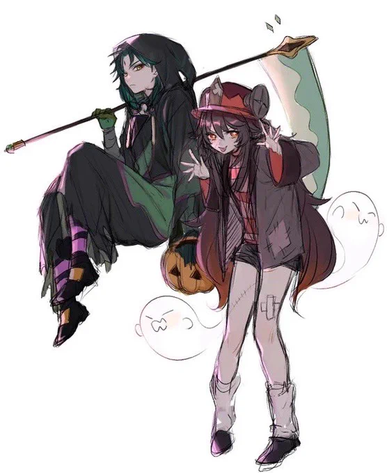 私の最高のケツたおちゃんとcawaii魈様の出番だな……みんな当ててね!!!!よろしくお願いします 