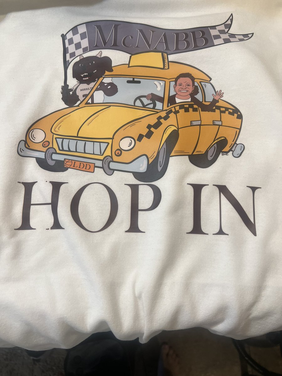 ladydevildogs's tweet photo. When a former LDD who is an extremely talented artist designs you a shirt for your birthday present you wear it! Thanks Maddie Adams I’m wearing it Today!! #McNabbcab #LDDfamily #AllIn https://t.co/ug8hQRi8dc