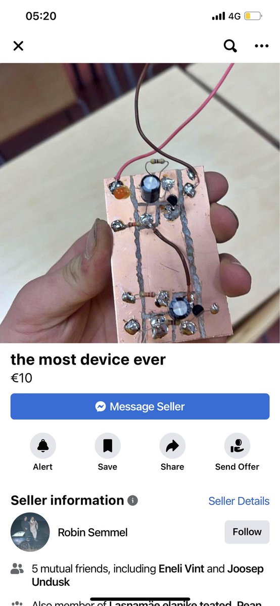 roosabanaanike's tweet photo. fb marketplace on ainuke asi mis mulle eluisu annab i love it https://t.co/gVLtXTq928