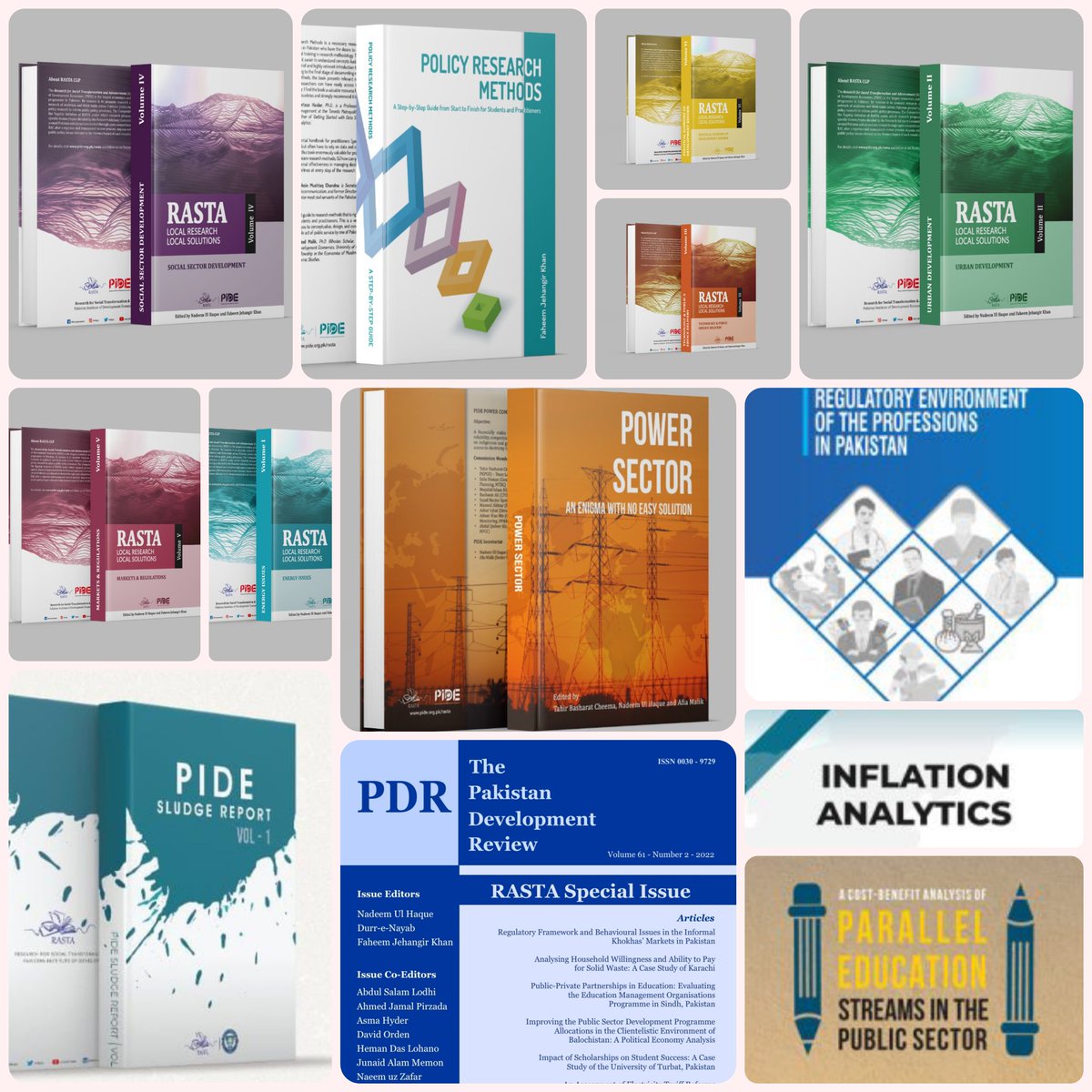 RASTA_PIDE's tweet image. As per Open Access policy of @RASTA_PIDE, all #RASTA publications are available on our website here:
pide.org.pk/rasta/publicat…
#LocalResearch
#LocalSolutions
@PIDEpk @nadeemhaque @betterpakistan