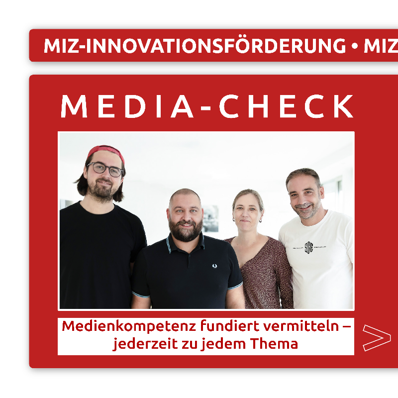 MIZBabelsberg's tweet photo. Wie kann eine #Suchmaschine dabei helfen, Kinder und Jugendliche fit im Umgang mit #Medien und #FakeNews zu machen? Und wie können Lehrkräfte sie ganz nebenbei im Unterricht einsetzen? Mehr über #MediaCheck aus der MIZ-#Förderung ⤵️ @newsradar