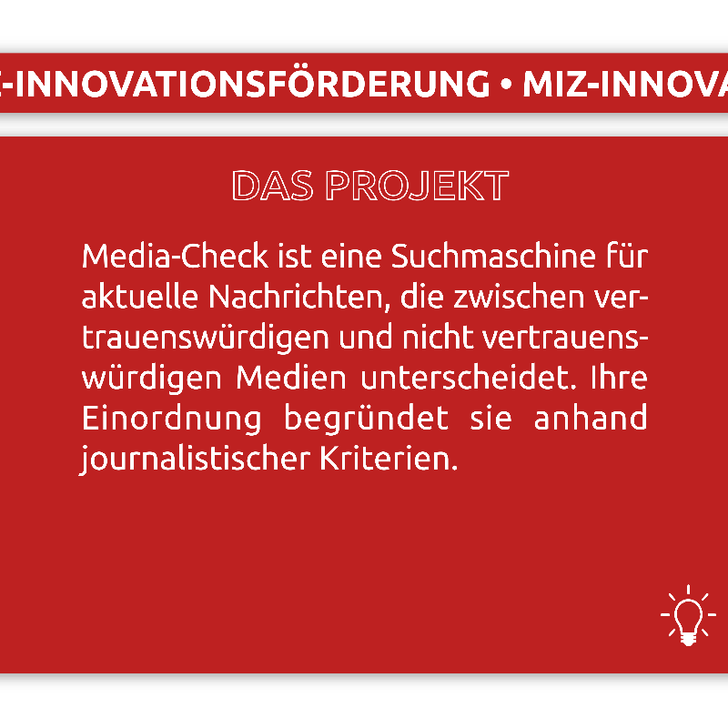MIZBabelsberg's tweet photo. Wie kann eine #Suchmaschine dabei helfen, Kinder und Jugendliche fit im Umgang mit #Medien und #FakeNews zu machen? Und wie können Lehrkräfte sie ganz nebenbei im Unterricht einsetzen? Mehr über #MediaCheck aus der MIZ-#Förderung ⤵️ @newsradar