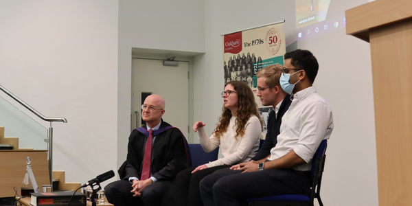 OakhamSch's tweet photo. 📽️Our latest Oakham Talks episode, ‘Medicine and Me’ is out now!  It features Old Oakhamians Dr Navin Leanage, Surgeon Lt Issy Guy, &amp; medical students Adrian Patenge &amp; Jemima Ball, who share their experiences of working in the world of medicine ▶️ https://t.co/9Wk2arj3DH https://t.co/bVeBHkfylH