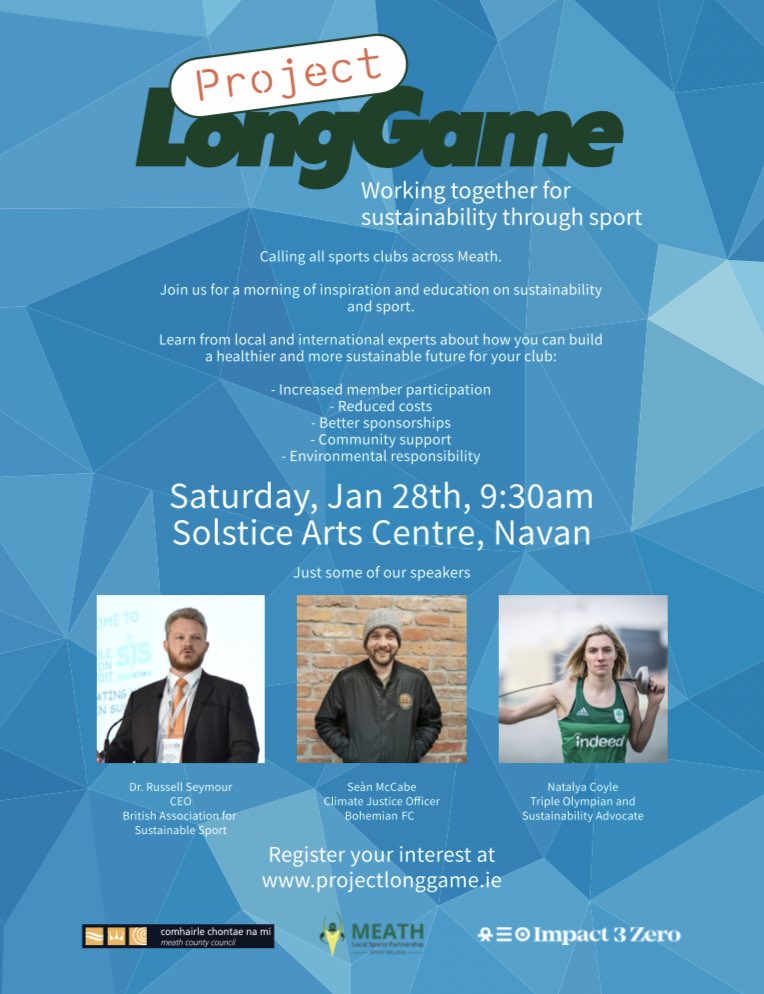 David Sheehan (@davidssport) on Twitter photo This looks like a great initiative from <a href="/MeathLocalSport/">Meath Local Sports Partnership</a> and <a href="/Impact3Zero/">Impact 3 Zero</a>. Should be a very interesting morning. This looks like a great initiative from <a href="/MeathLocalSport/">Meath Local Sports Partnership</a> and <a href="/Impact3Zero/">Impact 3 Zero</a>. Should be a very interesting morning.