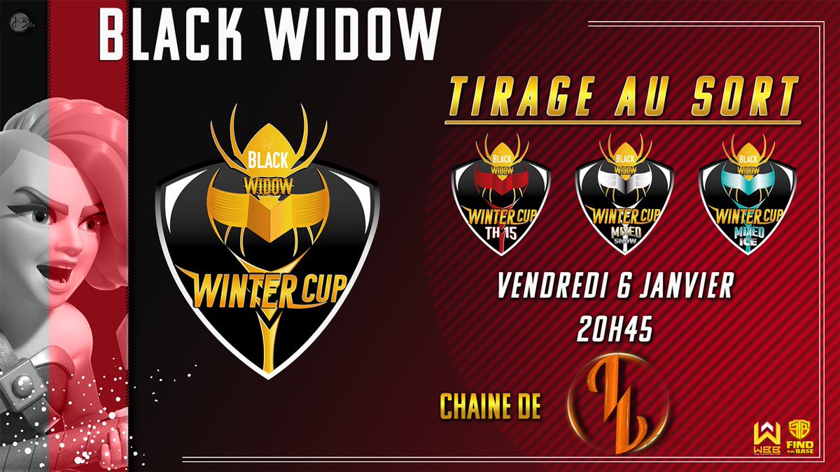 LEX (@lexoffi) on Twitter photo Ce soir grosse soirée,
19h avec des attaques légende 😎
19h35 match en CCW 🏆
<a href="/SpartaniEsports/">Sparta eSports</a> 🆚 em esport
20h45 Tirage au sort de la <a href="/bw_coc1/">Black Widow</a>
+ 2 bases HDV 15 offertes par <a href="/WBBofficiel/">World Base Building</a> 😍
🔥 twitch.tv/lexgo_tv 🔥 Ce soir grosse soirée,
19h avec des attaques légende 😎
19h35 match en CCW 🏆
<a href="/SpartaniEsports/">Sparta eSports</a> 🆚 em esport
20h45 Tirage au sort de la <a href="/bw_coc1/">Black Widow</a>
+ 2 bases HDV 15 offertes par <a href="/WBBofficiel/">World Base Building</a> 😍
🔥 twitch.tv/lexgo_tv 🔥