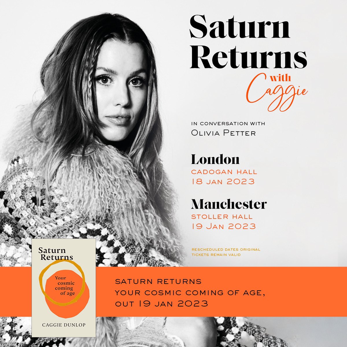 A little reminder that I have two live shows coming up at <a href="/cadoganhall/">Cadogan Hall</a> and <a href="/StollerHall/">The Stoller Hall</a> on the 18th and 19th of January to celebrate my book launch! Should you wish to join us tickets can be found below 🪐

gigsandtours.com/tour/saturn-re…