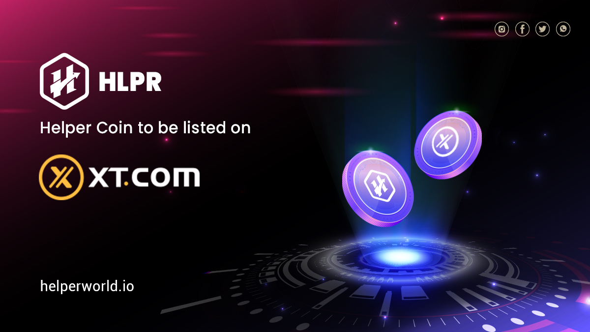 helper_token's tweet photo. Elated to announce that $HLPR coin is going to be listed soon on @XTexchange 🚀🚀🚀

#HelperToken #HelperCoin #HelperWorld #Call4blessing #Presale #Helperpresale https://t.co/qJTsh9C8EO