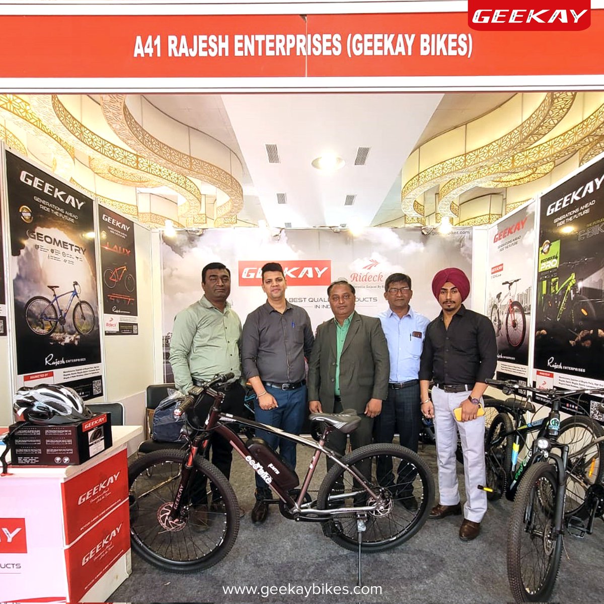 GeekayBikes's tweet photo. We were overwhelmed to receive such a huge response on the 1st day of the Gujarat Cycle Expo held at Meraki Hall, GMDC, Ahmedabad.
.
.
.
#overwhelmed #hugeresponse #thankyou #invitation #invitations #joinus #joinusnow #JoinUsOnTheJourney #dealers #dealership #dealerships https://t.co/cpwBz6RoGJ