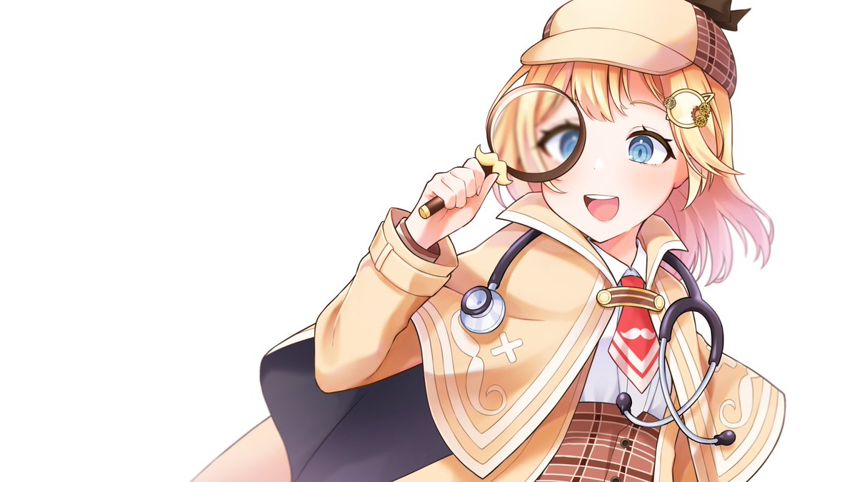 ワトソン・アメリア 「Happy birthday!#ameliaRT 」|OHUのイラスト