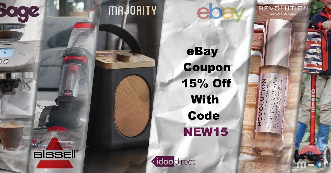 XSItems's tweet photo. eBay New Year Sale! Take advantage of this 15% coupon code on @eBay_UK until midnight Monday 9.1.23 T&amp;C’s Apply 15% off!! Using code NEW15 @ https://t.co/qg0UBRdiKd #NewYear #eBay #hotukdeals #Bissell #Sage #RefurbishedTech #Tech #Microscooters #Refurb #Weekend https://t.co/tikFHObZwr