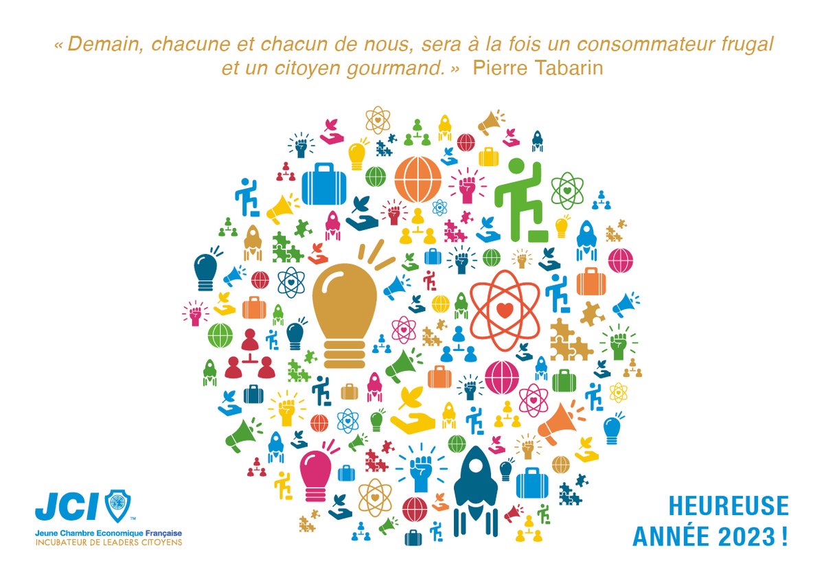 [BONNE ANNÉE 2023] 🥳La Jeune Chambre Economique d’Angoulême-Cognac vous souhaite une belle et heureuse année 2023 🥂 Continuons d'impacter positivement et durablement nos territoires !💪Vous souhaitez nous accompagner à porter la voix de la jeunesse pour un monde meilleur ? ➡️✉️