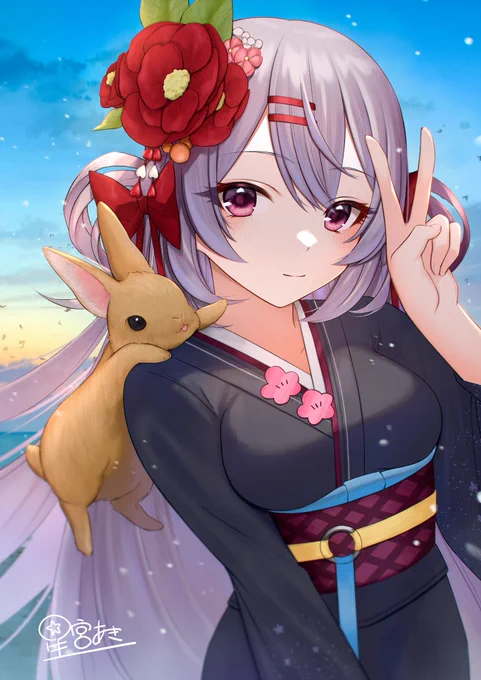 あけおめ🐇 
