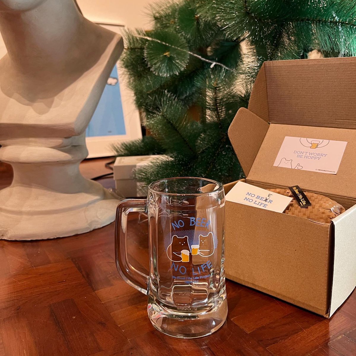 Abearable's tweet photo. Don’t worry
be hoppy 🍺🐻❄️
No beer no life mug.
Now available at:
🚩 Gift wonderland 1st floor, Siam Center (Now-28 Feb.)
🚩M floor, ICONSIAM (now-9Jan.)
➡️ SCG Experience, Cdc
➡️ Gable art space, Ladkrabang
.
Online via DM (Domestic only!)
#abearable #nobeernolife https://t.co/W88r2xIHGi