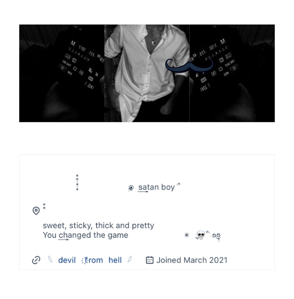 ❤︎ 𓈒 all 6 baht [ 2links 2location ] 4 works

ᚐ͙ ᱸ ❀  𝗳𝗿𝗲𝗲 2  𝗵𝗲𝗮𝗱 by Blair  ❀ 

mention anything [ex. 🔪 ]

* close 23:00 *