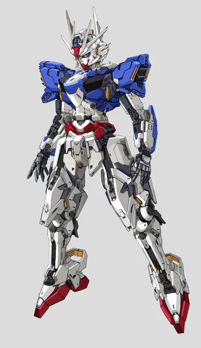 ガンダムエアリアル最終決戦仕様ver.11話のエアリアルくんをみて最終的にこういうデザインになったらいいなという願望を形にしてみました。2‐3枚目  フル稼働4枚目  フル装備(モチベーションが下がったのでラフのままです) 