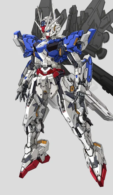 ガンダムエアリアル最終決戦仕様ver.11話のエアリアルくんをみて最終的にこういうデザインになったらいいなという願望を形にしてみました。2‐3枚目  フル稼働4枚目  フル装備(モチベーションが下がったのでラフのままです) 