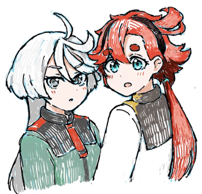 絵チャで描いたスレミオ 