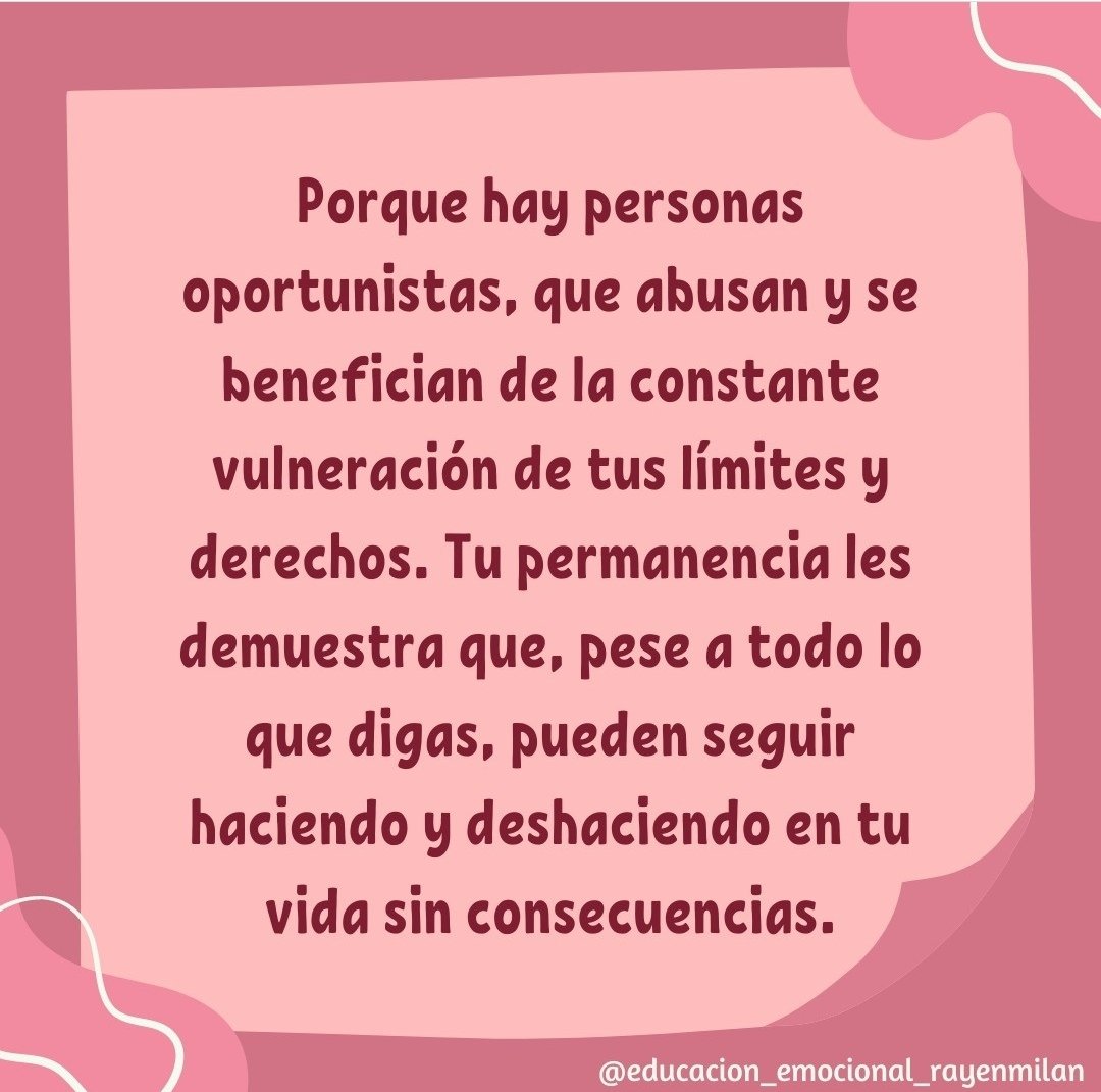 rayen_milan's tweet photo. La importancia de poner límites https://t.co/hMzTZvQsGB