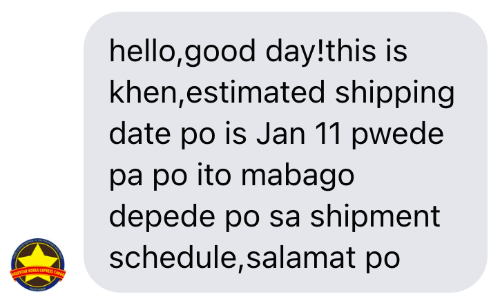KMerchOutlet's tweet photo. 📣#KMerchOutletUpdates 

Box 6 Update:

There will be a delay in shipment since hindi naka abot sa cut off. Hoping for your patience po🙏🏻 https://t.co/ekJxqT4eJy