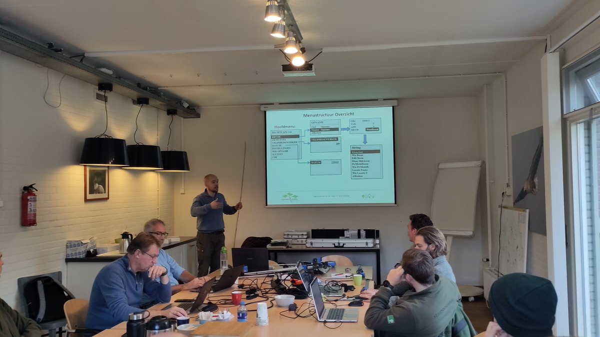 Afgelopen maanden hebben we circa 150 beheerders en blessers van <a href="/staatsbosbeheer/">Staatsbosbeheer</a> weer up-to-date mogen brengen over alle aspecten van het houtmeten op stam en gebruik van de digitale klem. 
Een mooi traject met veel kennisuitwisseling en enthousiaste meters!
#houtmeten