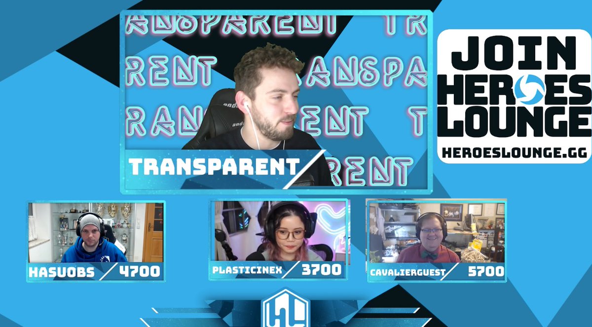 we just finished up the pre-season 20 [game]show for <a href="/HeroesLoungeGG/">Heroes Lounge</a> - had alot of fun! Thanks for inviting me and make sure to check out the signups, you still got time until sunday. <a href="/CavalierGuest/">Justin Foster</a> <a href="/PlastyQueen/">Plasticine</a>