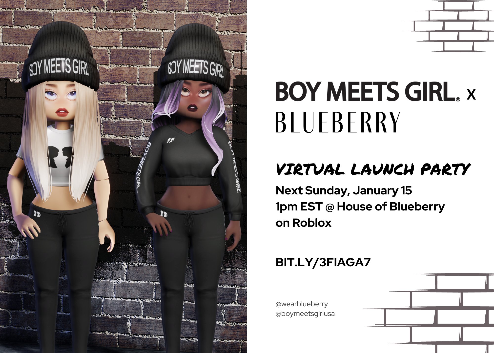 Roblox Girl with Avatar Party at Home Kit