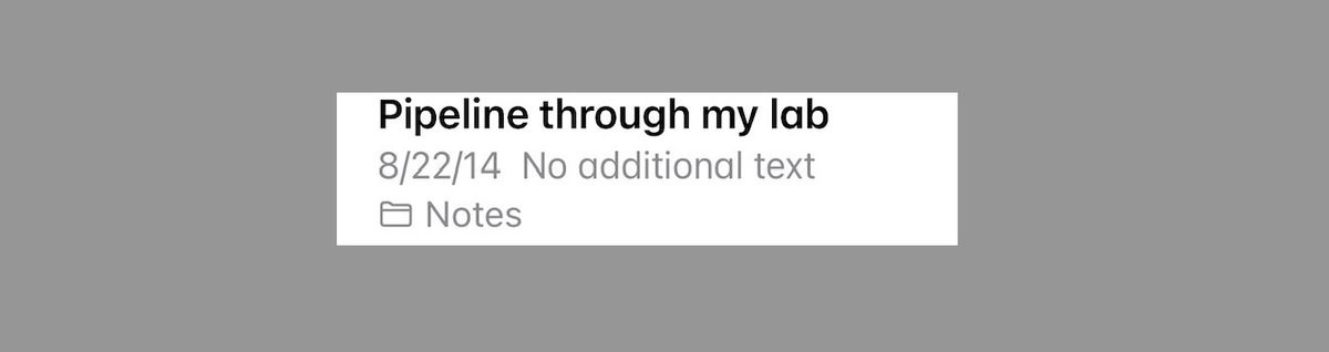 I've been reflecting this week about a promise I made  myself near the end of my MD/PhD program. Inspired by a visiting speaker, I wrote this brief note in my phone of my vision: to do great science while building a legacy of mentorship and advocacy. This is just the beginning./4