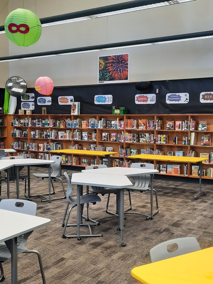 Hung the completed @bysticktogether  fireworks poster. Excited to start our new one! <a href="/Lori_McGovern/">Lori McGovern</a> <a href="/icmsmediaserv/">icmsmediaservices</a> <a href="/indiancreekmid/">Paul the Panther</a>