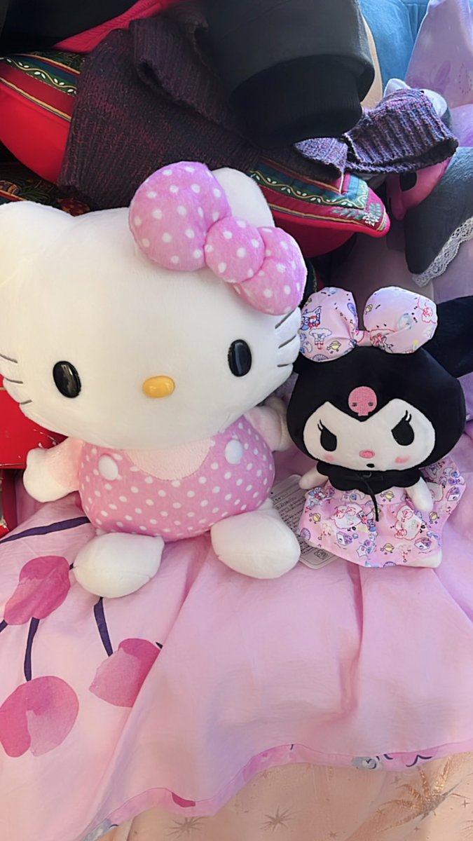 my sanrio shopping haul from yesterday! ♡