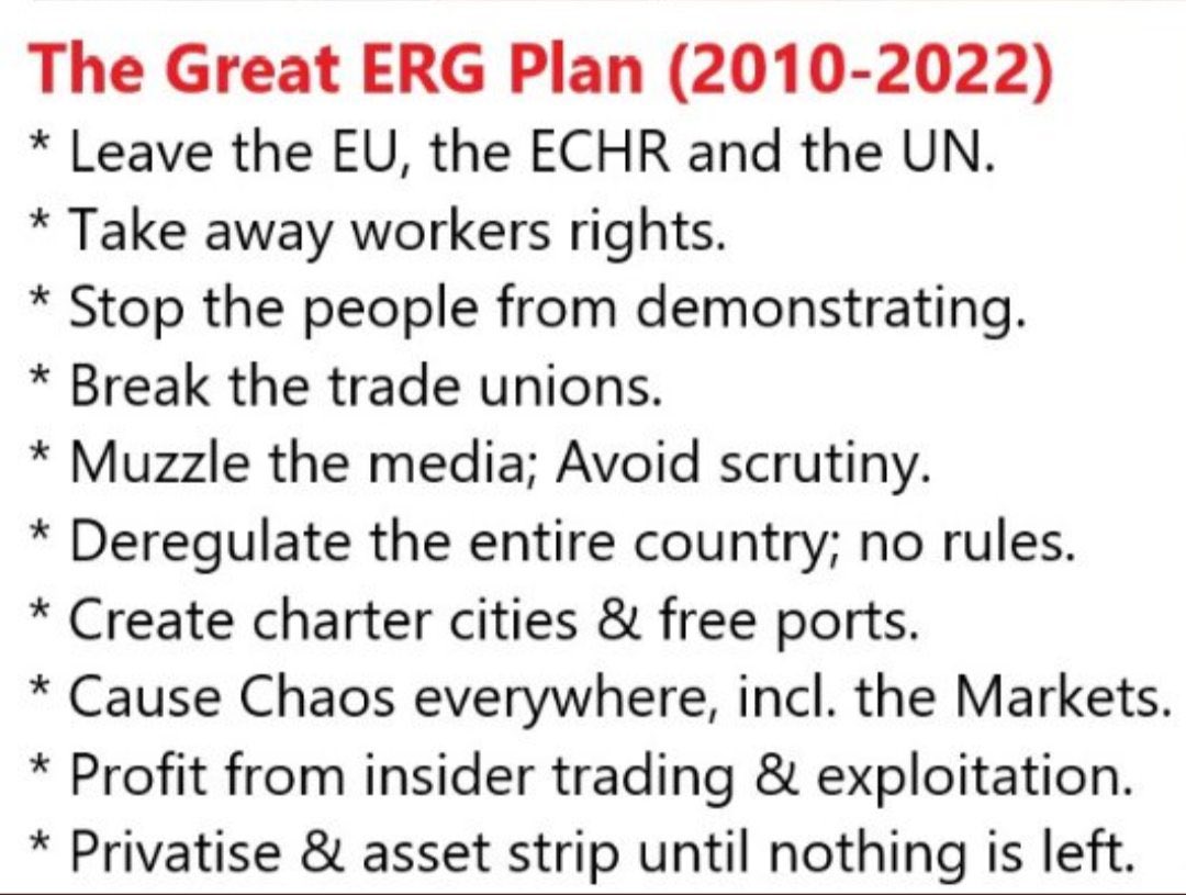Grumpy_Steff's tweet photo. @PeterStefanovi2 @eiecampaign The ERG are pressing on with their planned agenda 👇with the help of their controlled media. They’ve reimbursed the Railway companies £350M so far for lost revenues on strike days, using our taxes of course, to ensure they don’t reach an agreement with Unions. https://t.co/zjZo2Dp07L