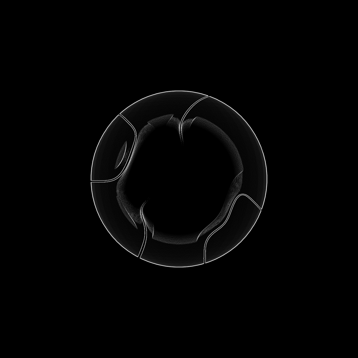 generattiv's tweet photo. Separation Disturbance 

#Genuary6 #genuary #genuary2023 #generative https://t.co/MPyqGd6q4r