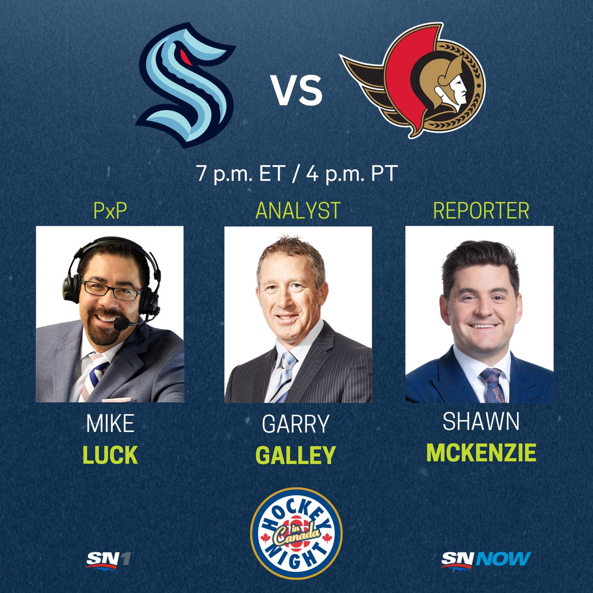 PR on Twitter "Who's ready for Hockey Night in Canada on