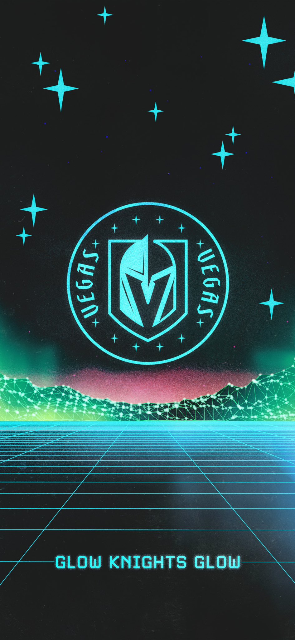 Vegas Golden Knights on X: ✨ now your Lock Screen can glow in the dark too  ✨ #FoneScreenFriday  / X