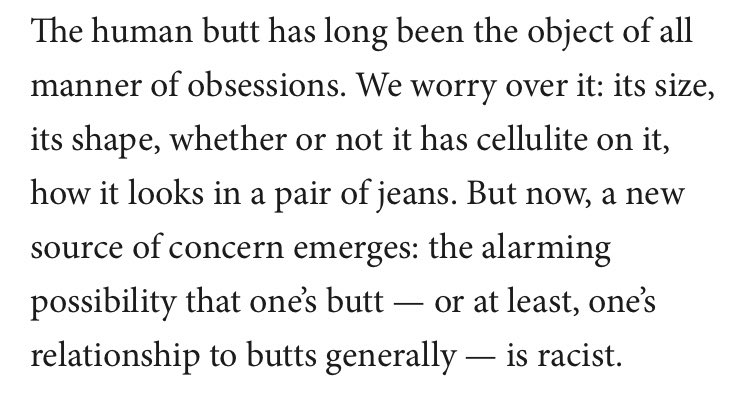 shoe0nhead's tweet image. fellas

is it racist

to like ass