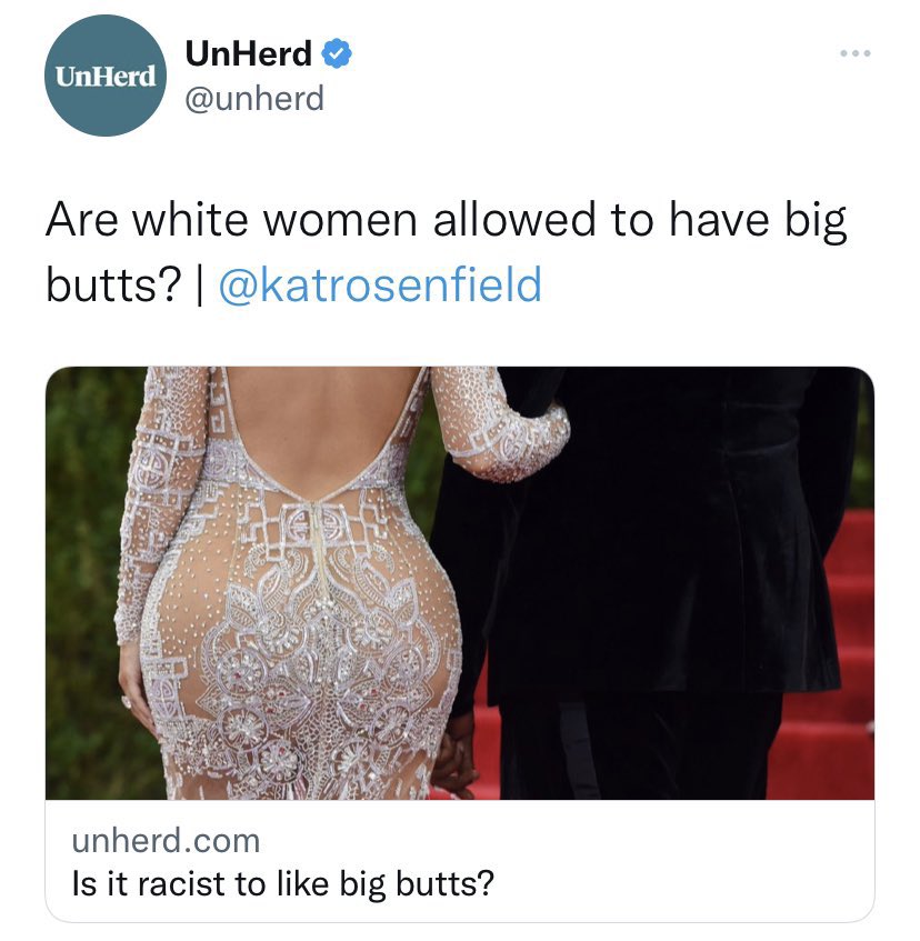 shoe0nhead's tweet image. fellas

is it racist

to like ass