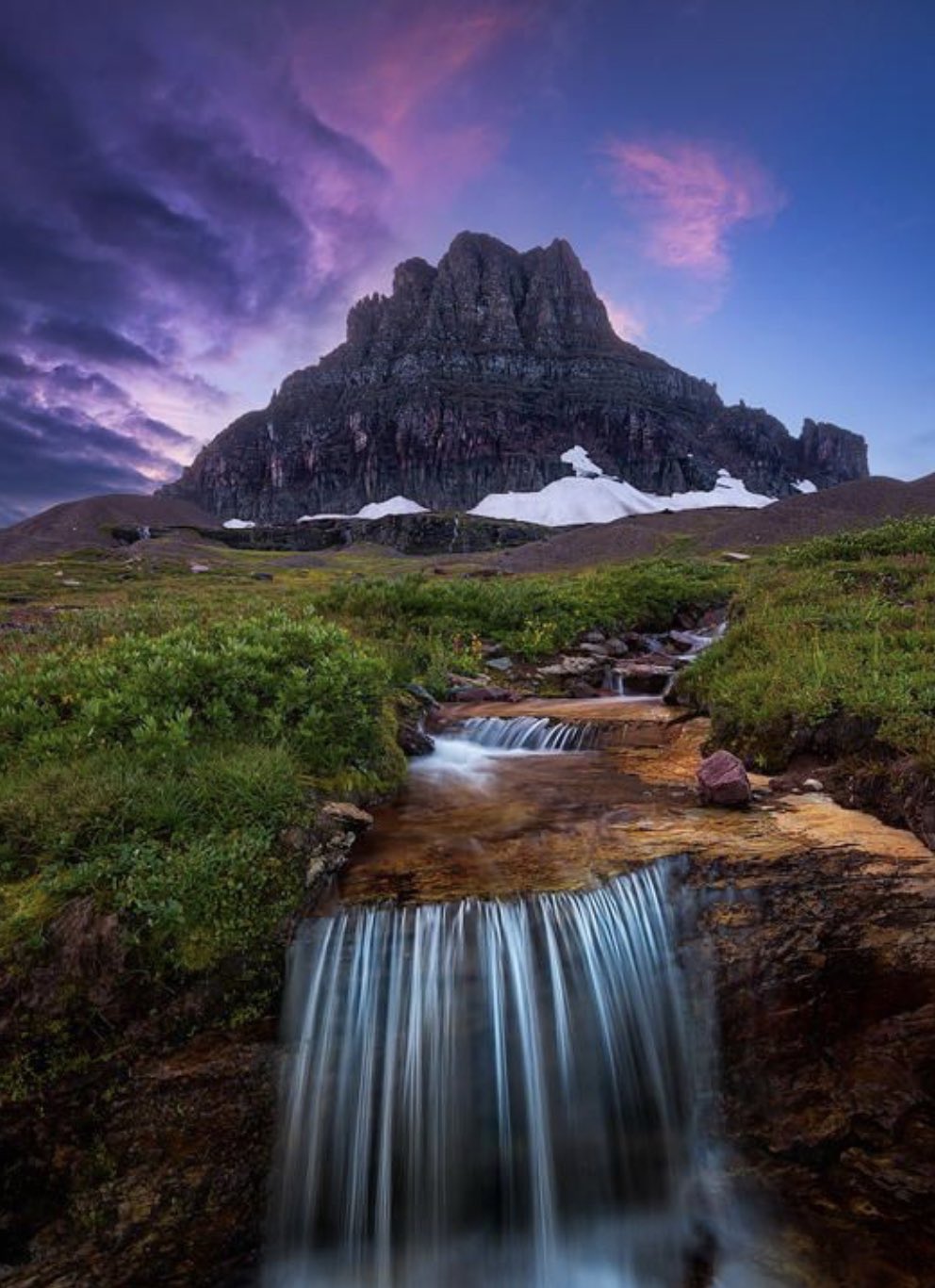 Водопад Глейшер