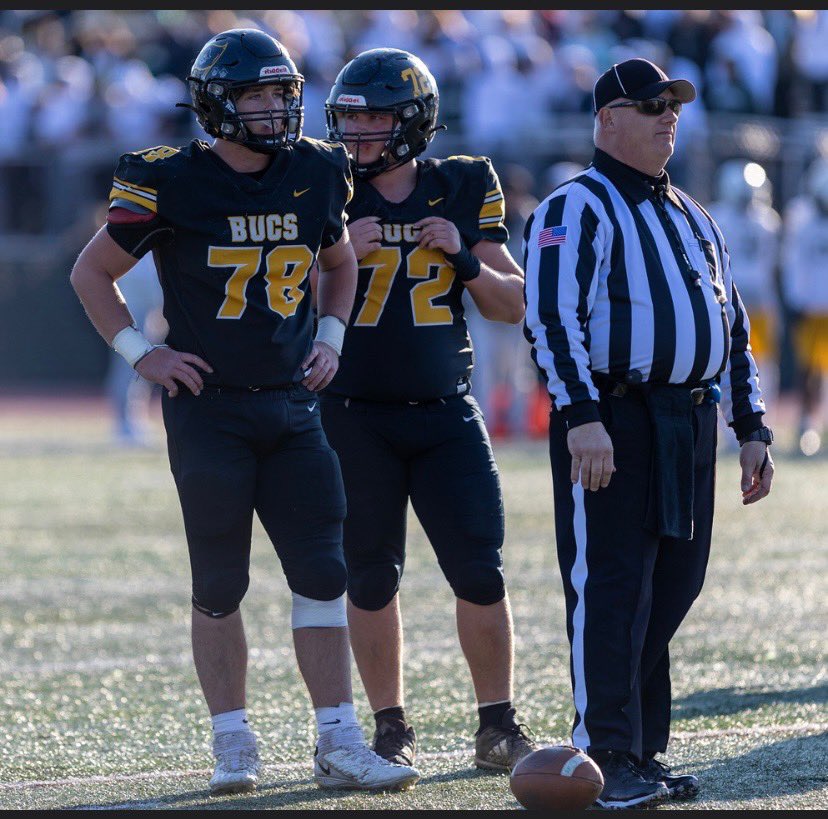 ihsbucsfootball's tweet photo. Congrats to Abu Kamara and Matt Galanaugh for making the all Eastern PA 1st Team Offense! Go Bucs! https://t.co/WpvvBF3Ti6