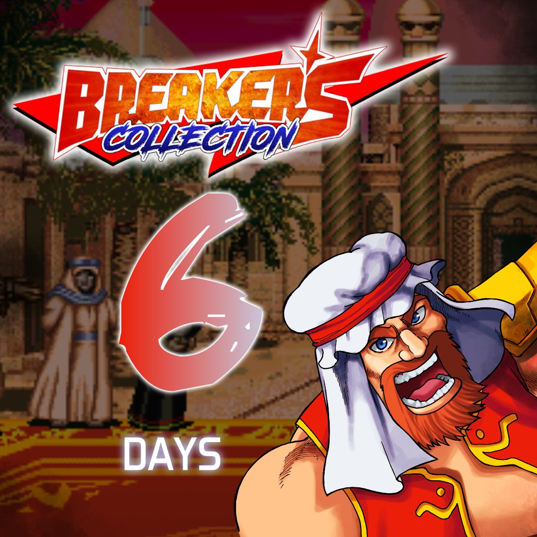 qubytegames's tweet image. Only 6 days left!

Breakers Collection is coming on January 12!

Don't forget to wishlist on Steam: bit.ly/BreakersSteam

Follow @BreakersQUByte

Also on consoles:
bit.ly/BreakersXbox
bit.ly/BreakersPlaySt…
bit.ly/BreakersSwitch

#breakers #breakerscollection #FGC