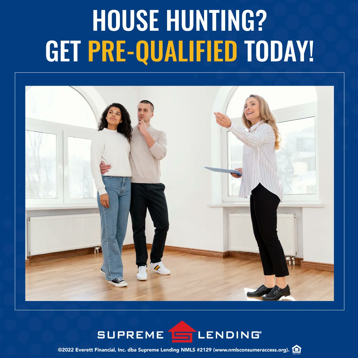 If you’re on the hunt for a new home or investment property, search smarter by getting pre-qualified for a mortgage first! With Supreme Lending, it’s a quick, easy process to get an estimate of how much house you may be able to afford. Contact us to get started today.