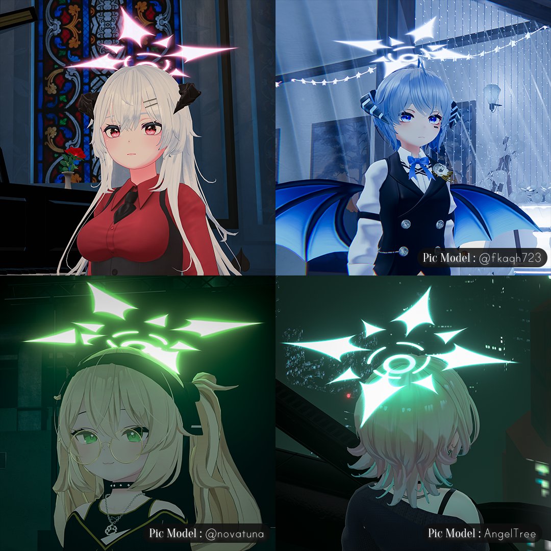 bandswings's tweet photo. #VRChat #BlueArchive #unity3d
Blue Archive Type Particle Halo 「Nova」
□ Price : 100 JPY
□ Max Particles : 54
□ Texture Size : 256 × 256 (BC7)
□ Booth Link : https://t.co/5GKmM3HHGm https://t.co/szYD4gEmx7