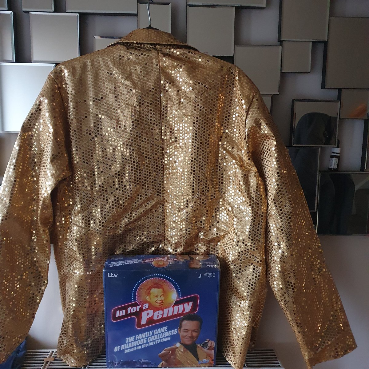 GunnJason's tweet photo. We were lucky enough to see and meet the 'star of stage and screen', the legend that is @StephenMulhern  at Butlins Skegness in May 2022 but tonight I get to be him by hosting a 'In for a penny' games night. https://t.co/OEjVQCHkh6