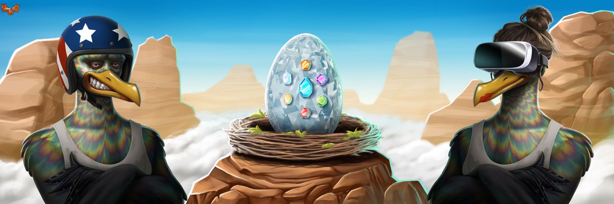 TeHoDLbag's tweet photo. @GullsCNFT Yeah top egg for my psychic #MatedPair ! Got to accumulate $Salty for custom BabyGull @GullsCNFT https://t.co/NRiEJKdAqT